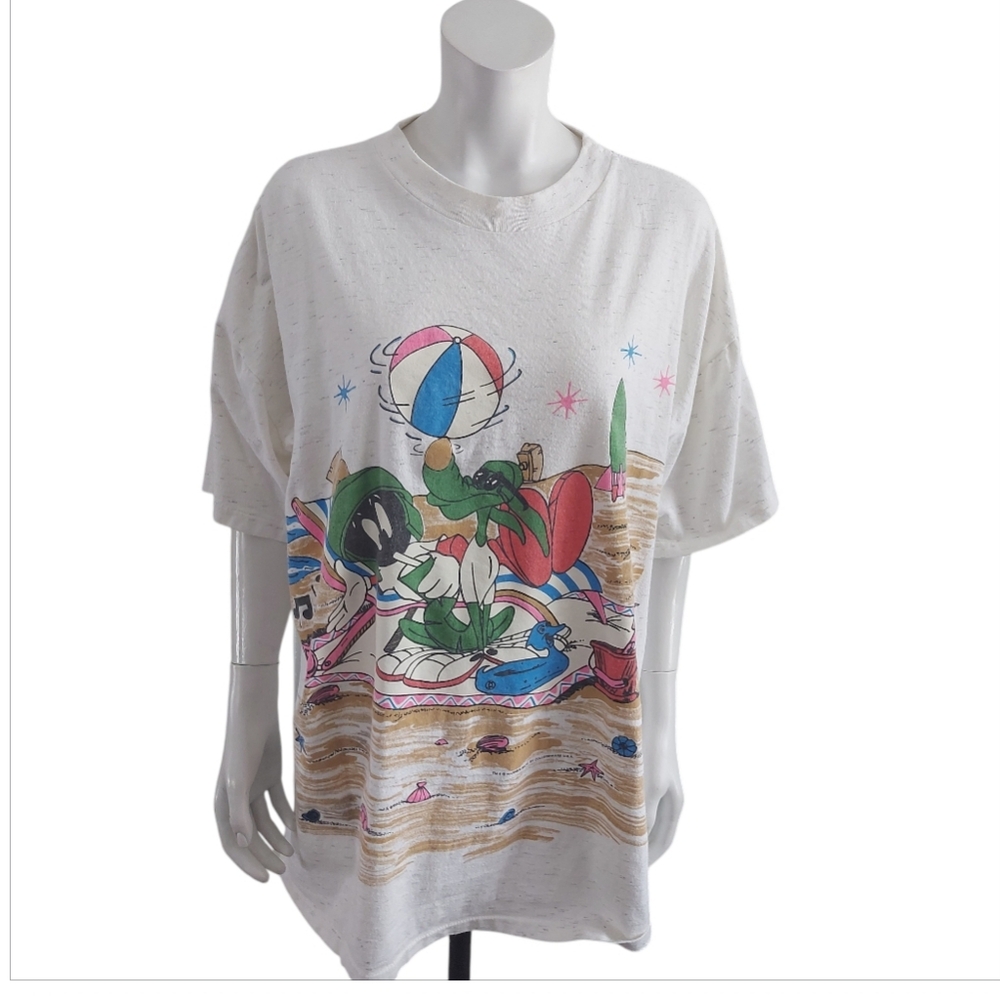 College wars USA vintage Looney Tunes 100% cotton Graphic Shirt,unisex,one size